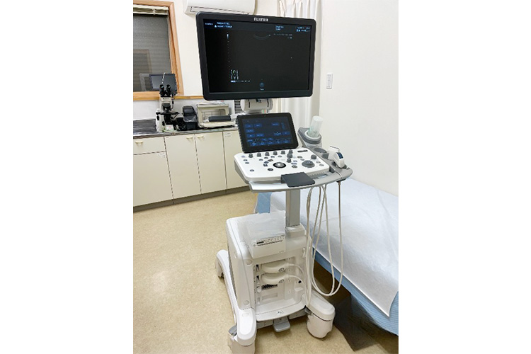 新しい超音波装置(エコー)を導入